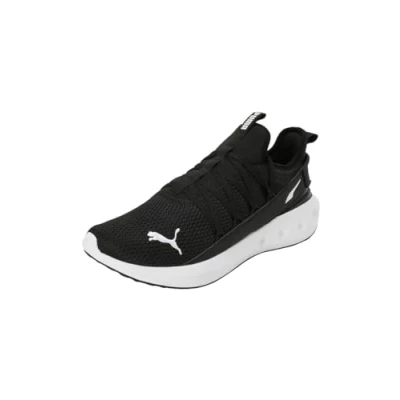 Afbeelding van Puma Softride Carson Fresh Hardloopschoenen voor op de weg, uniseks, Zwart For All Time Red