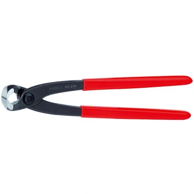 Image de KNIPEX 99 01 200 pince de montage (pince à rabitz et tresses) plastifiée noire atramentisée mm