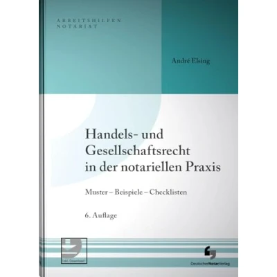 Afbeelding van Handels und Gesellschaftsrecht in der notariellen Praxis