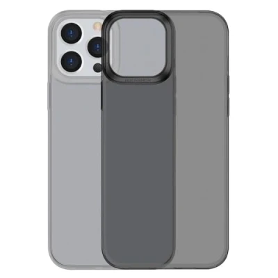 Afbeelding van BASEUS Simple Soft TPU Back Cover Geschikt voor iPhone 13 Pro Hoesje Zwart