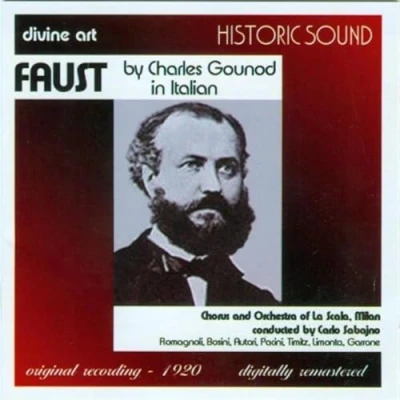 Afbeelding van Chorus And Orchestra Of La Scala Milan, Carlo Sabajno Gounod: Faust (2 CD)