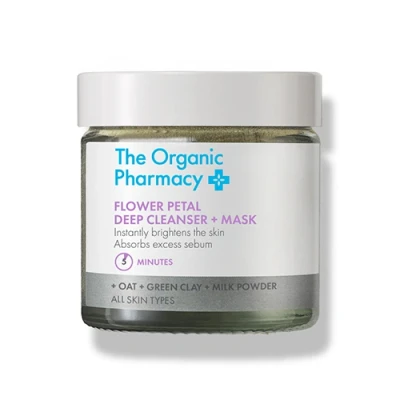 Afbeelding van The Organic Pharmacy Flower Petal Deep Cleanser &amp; Mask 60 ml