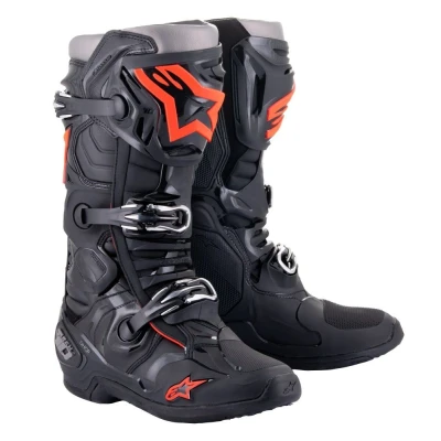 Afbeelding van Alpinestars Tech 10 Black Red Fluo US Maat