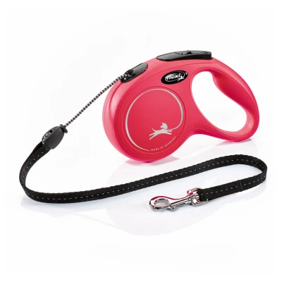 Afbeelding van Flexi Rollijn Classic Cord Rood M 5 MTR (218144)