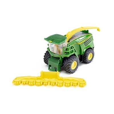 Image de siku 1794, John Deere 8500i Broyeur à maïs, 1:87, Métal/Plastique, Vert, Missure de maïs amovible, Tube ravitaillement mobile, attelage