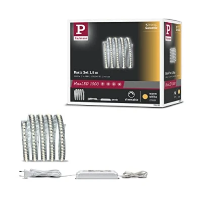 Afbeelding van Paulmann MaxLED 1000 LED strip basisset Warm wit 18W 1,5m