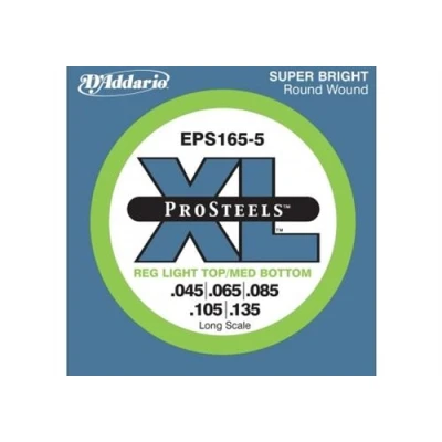 Image de D Addario 5 cordes soft regular 45 65 85 105 135 CDD EPS165