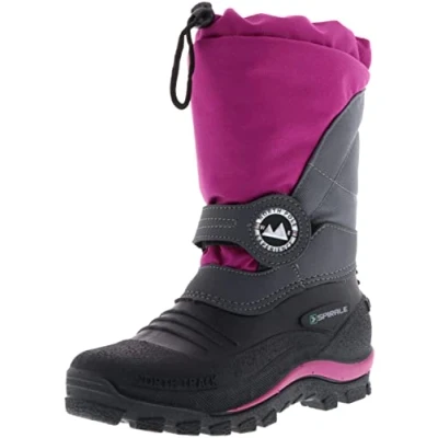 Afbeelding van Spirale Sascha dames sneeuwlaarzen Fuxia/grijs zwart, Roze 034