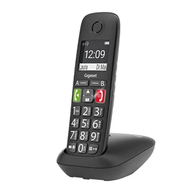 Afbeelding van Gigaset EASY E294 Draadloze thuistelefoon voor senioren Big button verlichte toetsen extra luid belvolume compatibel met gehoorapparaat grijs