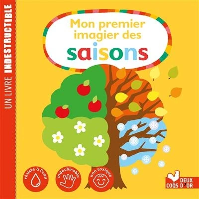 Afbeelding van Mon premier imagier des saisons livre indestructible