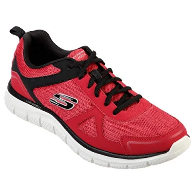 Afbeelding van Skechers Track Scloric Sneakers voor heren, Rood Zwart