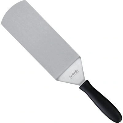 Afbeelding van Triangle Brede Paletmes 20 cm met Ergonomische Grip en Knik Ideaal voor Elke Keuken