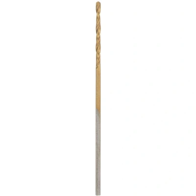 Afbeelding van Bosch Accessories 2609255088 HSS Metaal spiraalboor 1 mm Gezamenlijke lengte 34 TiN DIN 338 Cilinderschacht stuk(s)