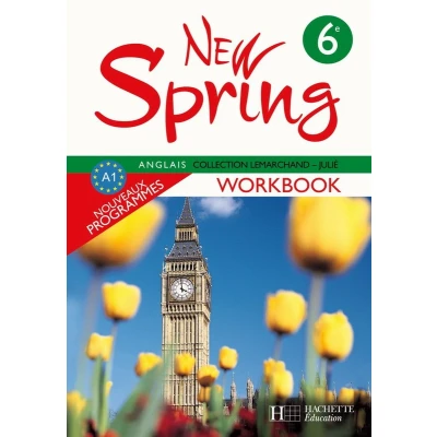 Afbeelding van New Spring Anglais 6e LV1 workbook