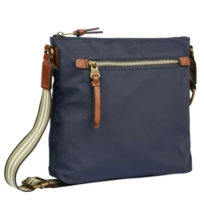 Afbeelding van camel active Schoudertas Bari Cross Bag Dark Blue Donkerblauw