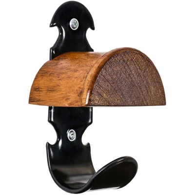 Afbeelding van Stubbs Hoofdstelhanger Retro Zwart 3 Haken