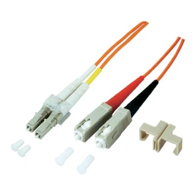 Afbeelding van 5 m Glasvezel Kabel LC SC OM4