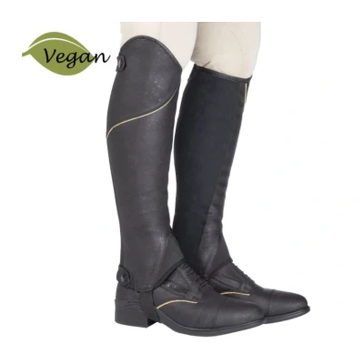 Image de Kavalkade Chaps Cortica Vegane de Liège Noir L