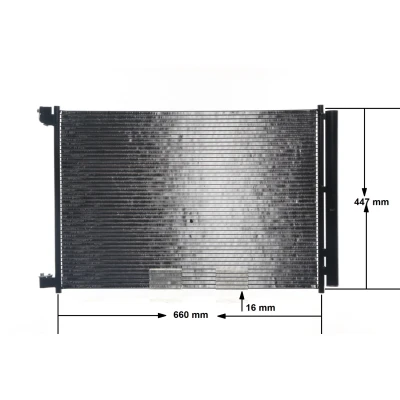 Afbeelding van MAHLE ORIGINAL AC 412 000S Condensor Airco Met droger 644, 660 MERCEDES BENZ: C Class Saloon