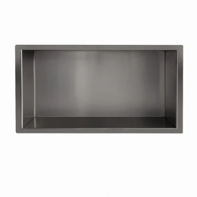 Afbeelding van Wiesbaden inbouwnis 30x60x10cm gunmetal