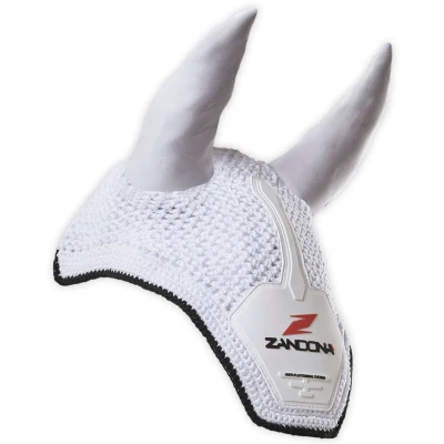Afbeelding van Zandona Oornetje AFS Ear Bonnet Wit Pony