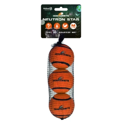 Afbeelding van Dog Comets Bal Neutron Star 3 Stuks Oranje