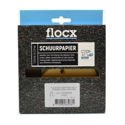Afbeelding van Schuurpapier delta stroken p80 5 stuks