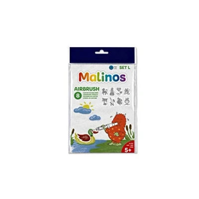 Afbeelding van Malinos 301008 Airbrush sjablonenset, maat L, Sweeties, Large