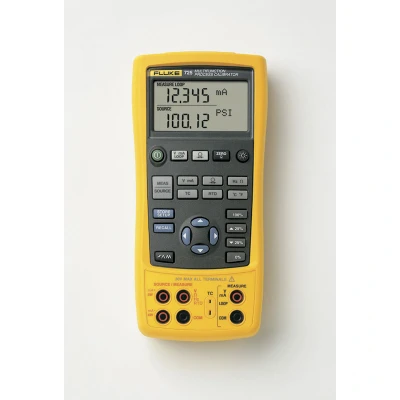 Afbeelding van FLUKE 725/APAC/EMEA Kalibrator Spanning, Temperatuur, Frequentie, Weerstand, Druk 4x AA oplaadbare batterij (penlite), meegeleverd