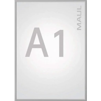 Afbeelding van MAUL clicklijst standaard, lijst 25mm A1, zilverkleurig posterframe