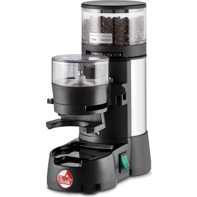 Afbeelding van La Pavoni Smeg LPGJDL01EU koffiemolen 95 W Zwart, Zilver