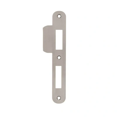 Afbeelding van Sluitplaat AXA 7425 t.b.v. insteekslot 7420 of PC 72 DR. 2+4 Afgerond RVS