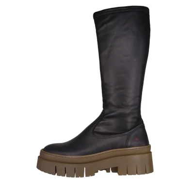 Afbeelding van ART 1956 NAPPA BLACK BRONZE/AMBERES VROUWEN Zwart DAMES SCHOENEN, Brons