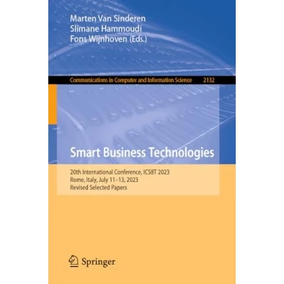 Afbeelding van Communications in Computer and Information Science Smart Business Technologies