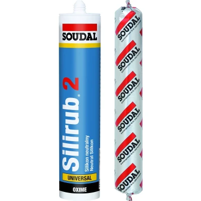 Afbeelding van Soudal siliconenkit Silirub 2