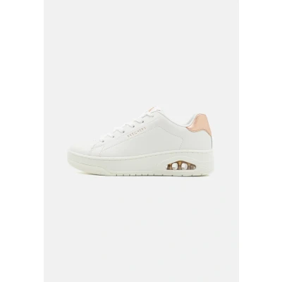 Afbeelding van Skechers Sport UNO Court Sneakers laag, Dames, Maat: 36, White/rose gold Leer