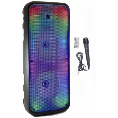 Afbeelding van Verlichte Karaokeluidspreker INOVALLEY KA25 FIRE Bluetooth V5.0 64 cm 850 W Zwart