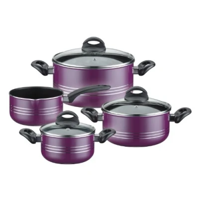 Afbeelding van GSW MILANO COLOR 158107 pannenset, 38 x 25,5 14 cm, 4 stuks, paars