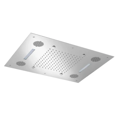 Afbeelding van SB Sound Colour Regendouche inbouw met geluid volledig RVS 1208955387