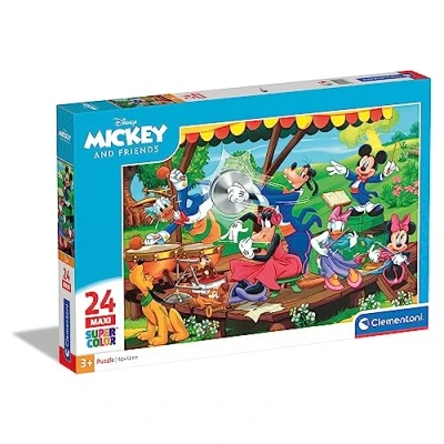 Afbeelding van Clementoni Mickey &amp; Friends Maxi 24 Stukjes
