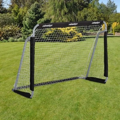 Afbeelding van voetbaldoel mini kinderen met net 110 x 150 cm haringen