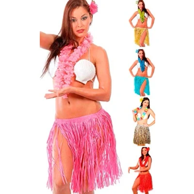 Afbeelding van Fiestas Guirca Accessoiresset Hawaiïan Dames One size 3 delig