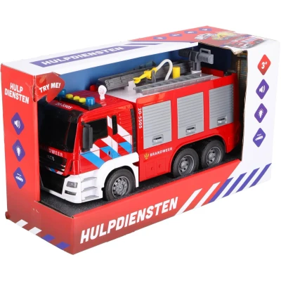 Afbeelding van Auto Brandweer Met Licht En Geluid.