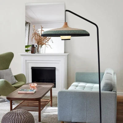 Afbeelding van Forestier Grass vloerlamp, blauw