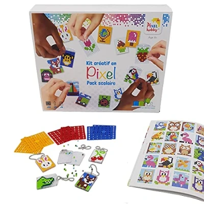 Afbeelding van PIXEL Speciaal Party pakket 15 sleutelhangers + activiteitenboekjes, PX90100, meerdere