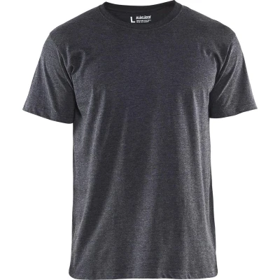 Afbeelding van Blaklader T Shirt 3300 1025 Zwart Mêlee XL