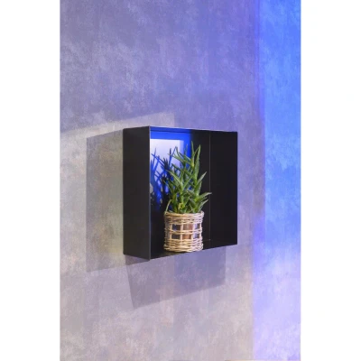 Afbeelding van Looox inbouwnis badkamer antraciet CBOX30MZ