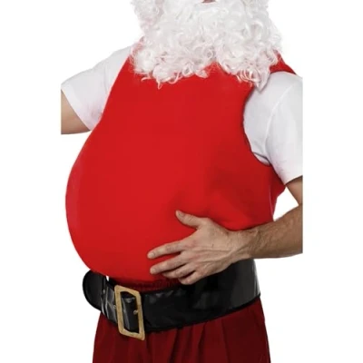 Afbeelding van &quot;Kerstmanbuik Verkleedattribuut One size&quot;