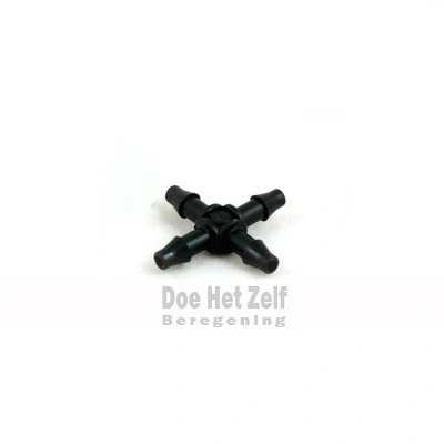 Afbeelding van DVC Kruisstuk Met Tule Voor 7x4mm Slang