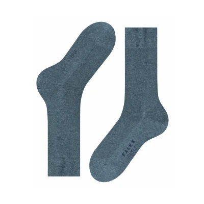 Afbeelding van Falke Family Everyday Casual Sokken, Heren, Maat: 43 46, Light denim